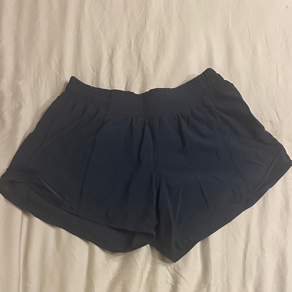 Lululemon Athletica Dark Blue Athletic Shorts